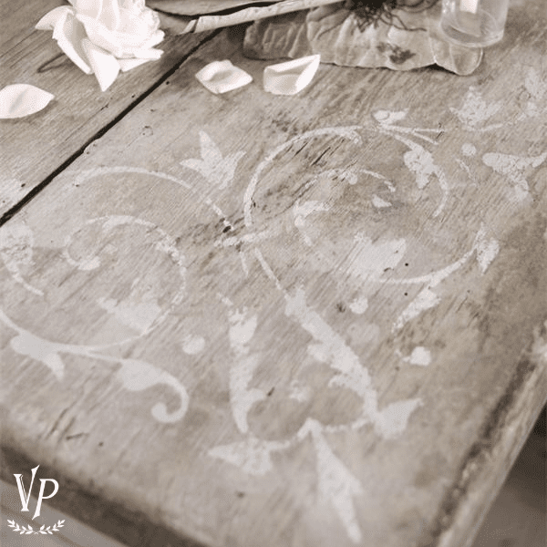 350902 Pochoir adhesif usage unique Corner motive L 22 x l 18 cm