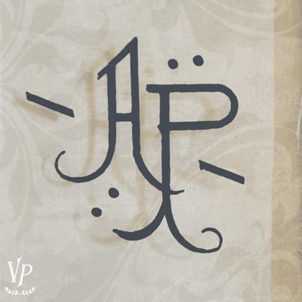 380233 Pochoir adhesif usage unique Monogramm AP Adhesif 163 x 65 cm