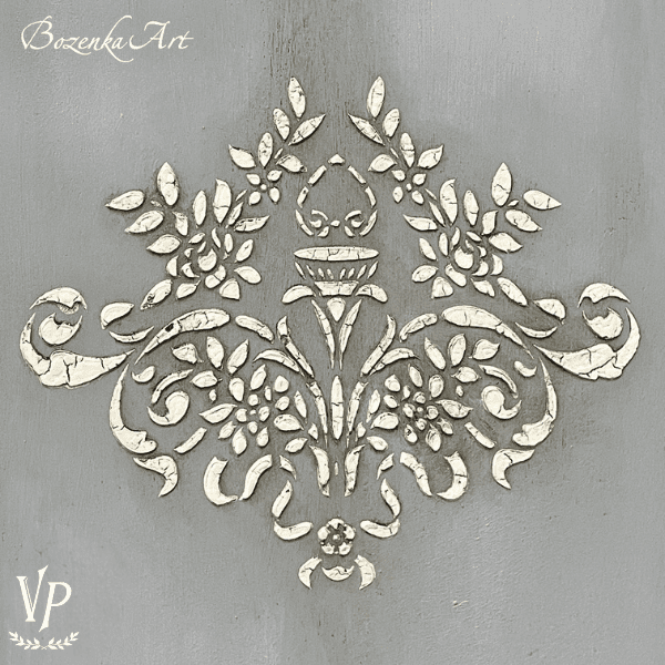 700207 Pochoir 3D Flower L22 x l18 cm C