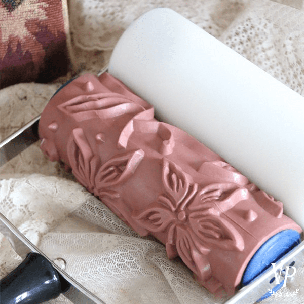 Rouleau décoratif 700230 pour application avec la peinture à la craie Vintage Paint