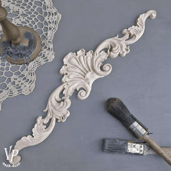 700302 Ornement bois 50 x 11 cm