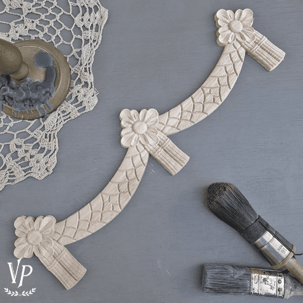 700305 Ornement bois 40 x 10 cm