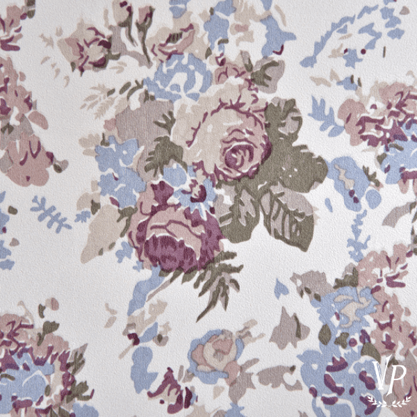 Inspiration papier peint Vintage Paint Roses Forever 2 - 700320