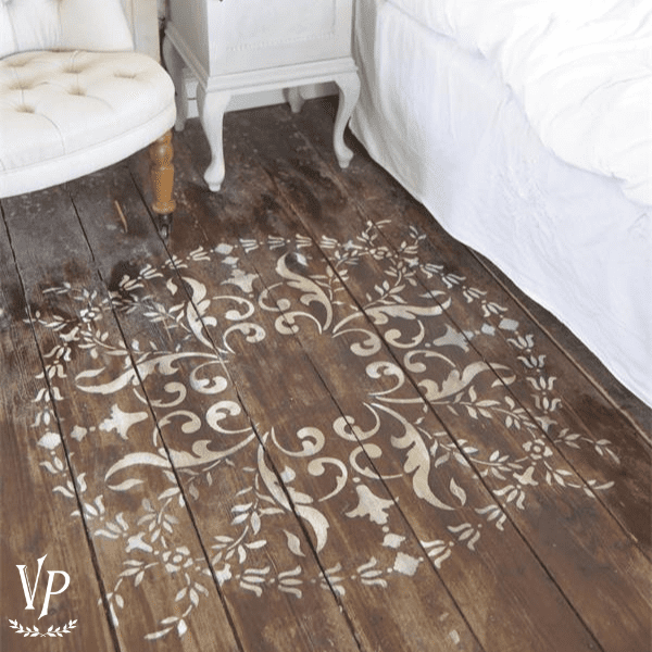 702002 Pochoir Filigree motif 7 L54 x 50 cm