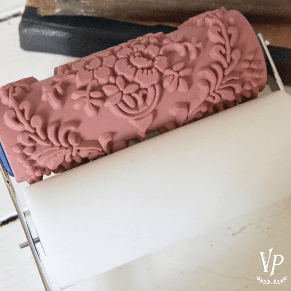 Rouleau décoratif 700209 pour application avec la peinture à la craie Vintage Paint