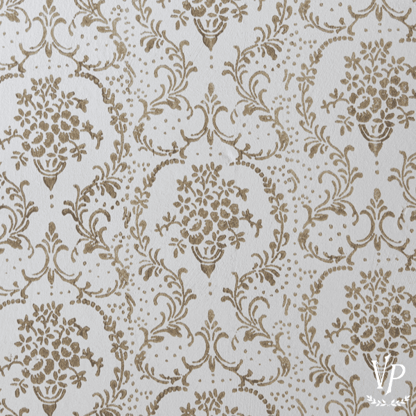 Réalisation avec rouleau décoratif Vintage Paint 702009