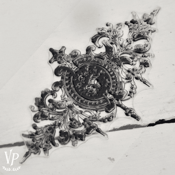 702015 Tampon decoratif Oval 8 cm A