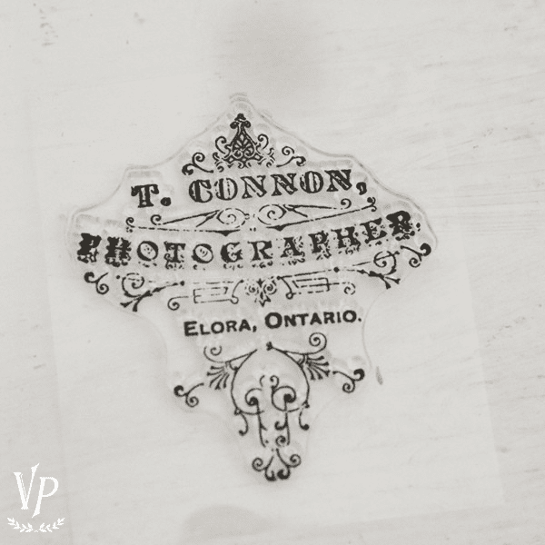 702025 Tampon decoratif Text photographer 8 x 7 cm A