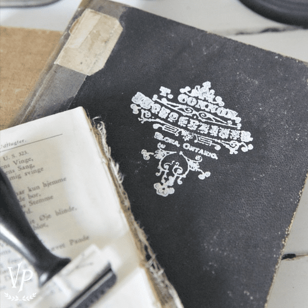 702025 Tampon decoratif Text photographer 8 x 7 cm C