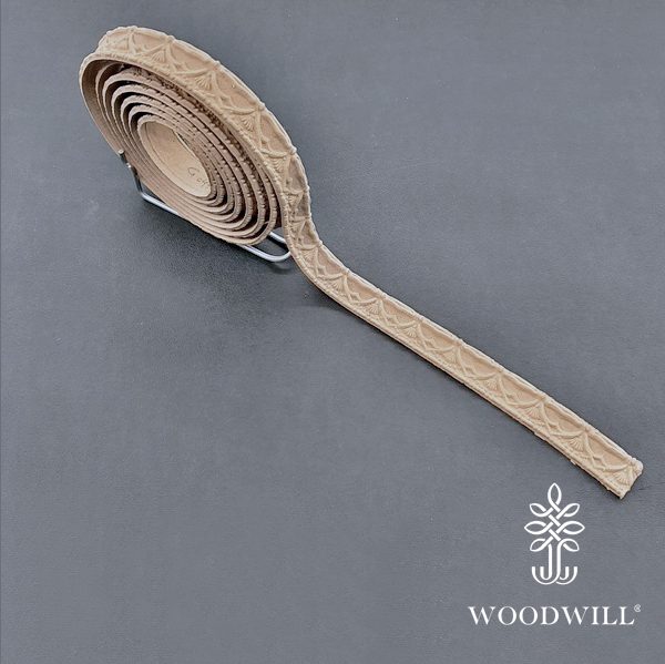 8000049 Woodwill Ornement Moulure 215 x 2 cm
