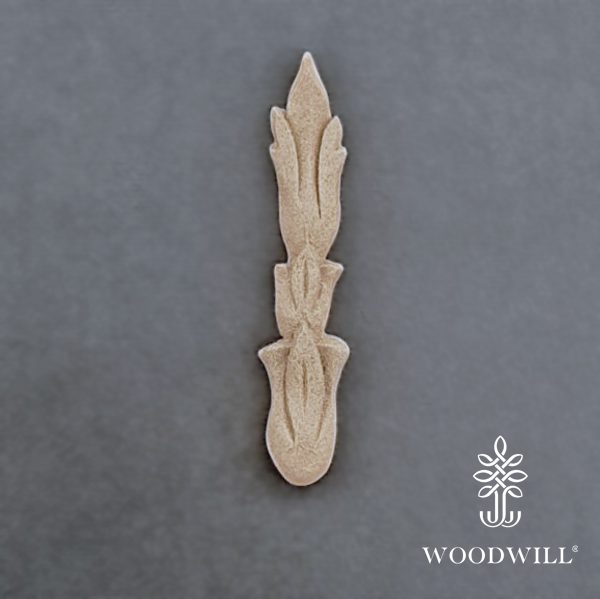 800123 Woodwill Ornement Pilier 7 x 1 cm