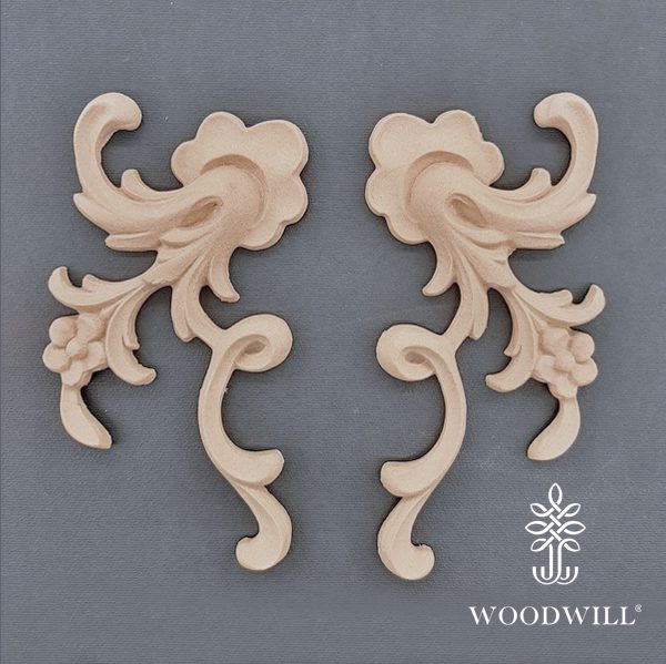 801388 Woodwill Ornement Set de 2 162 x 82 cm