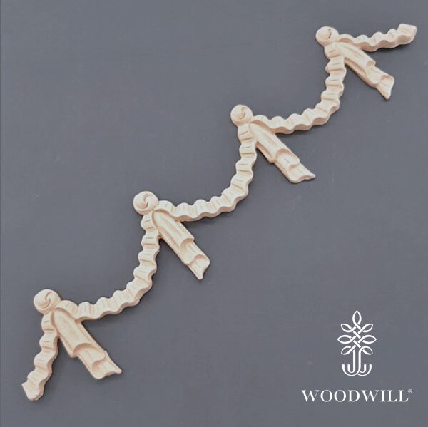 801452 Woodwill Ornement 38 x 8 cm