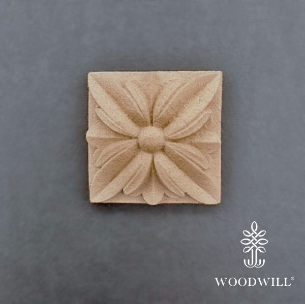 801621 Woodwill Ornement 4 x 4 cm