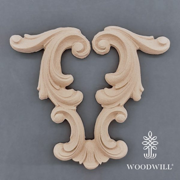 801699 Woodwill Ornement 15 x 18 cm