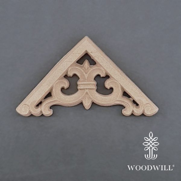 802099 Woodwill Ornement Coin 59 x 59 cm