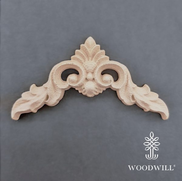 802177 Woodwill Ornement Coin 105 x 6 cm