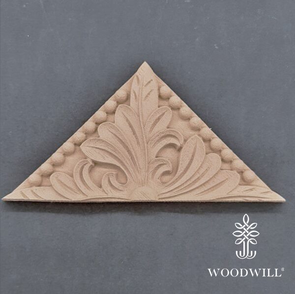 802191 Woodwill Ornement Coin 17 x 85 cm