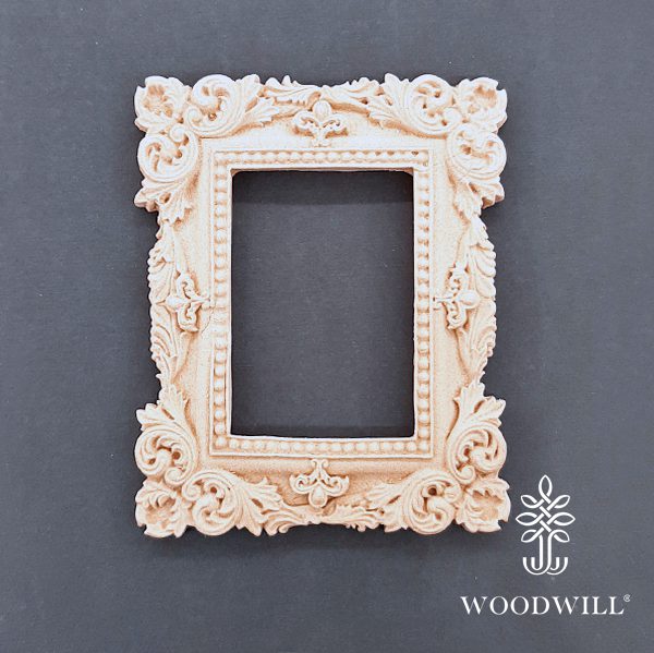802898 Woodwill Ornement Cadre 11 x 9 cm