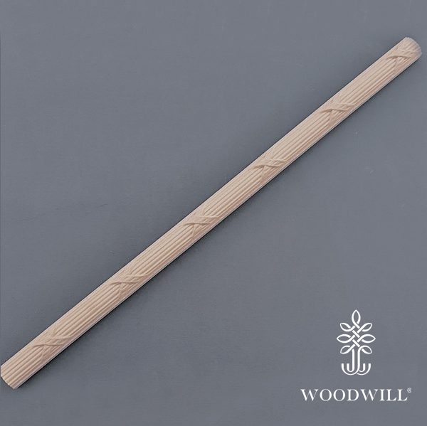 803019 Woodwill Ornement Profile 100 x 17 x 08 cm