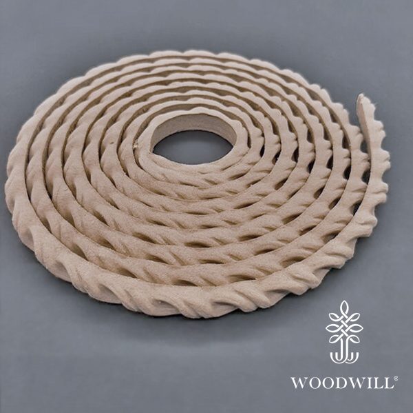 804060 Woodwill Ornement Moulure 215 x 1 cm