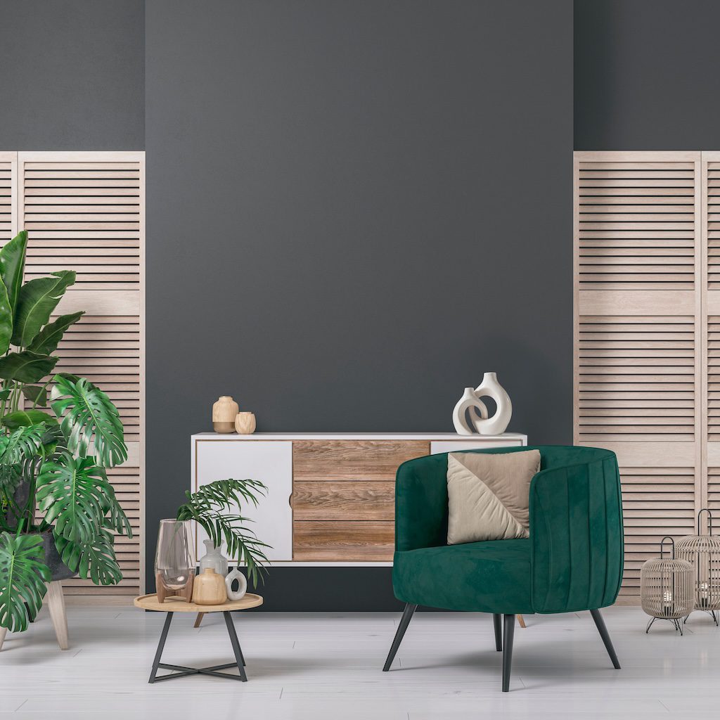 Le noir en décoration - couleur Amazing Ash de Vintage Paint