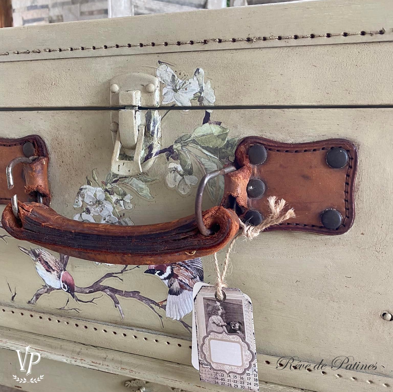 Antique green Reve de Patines