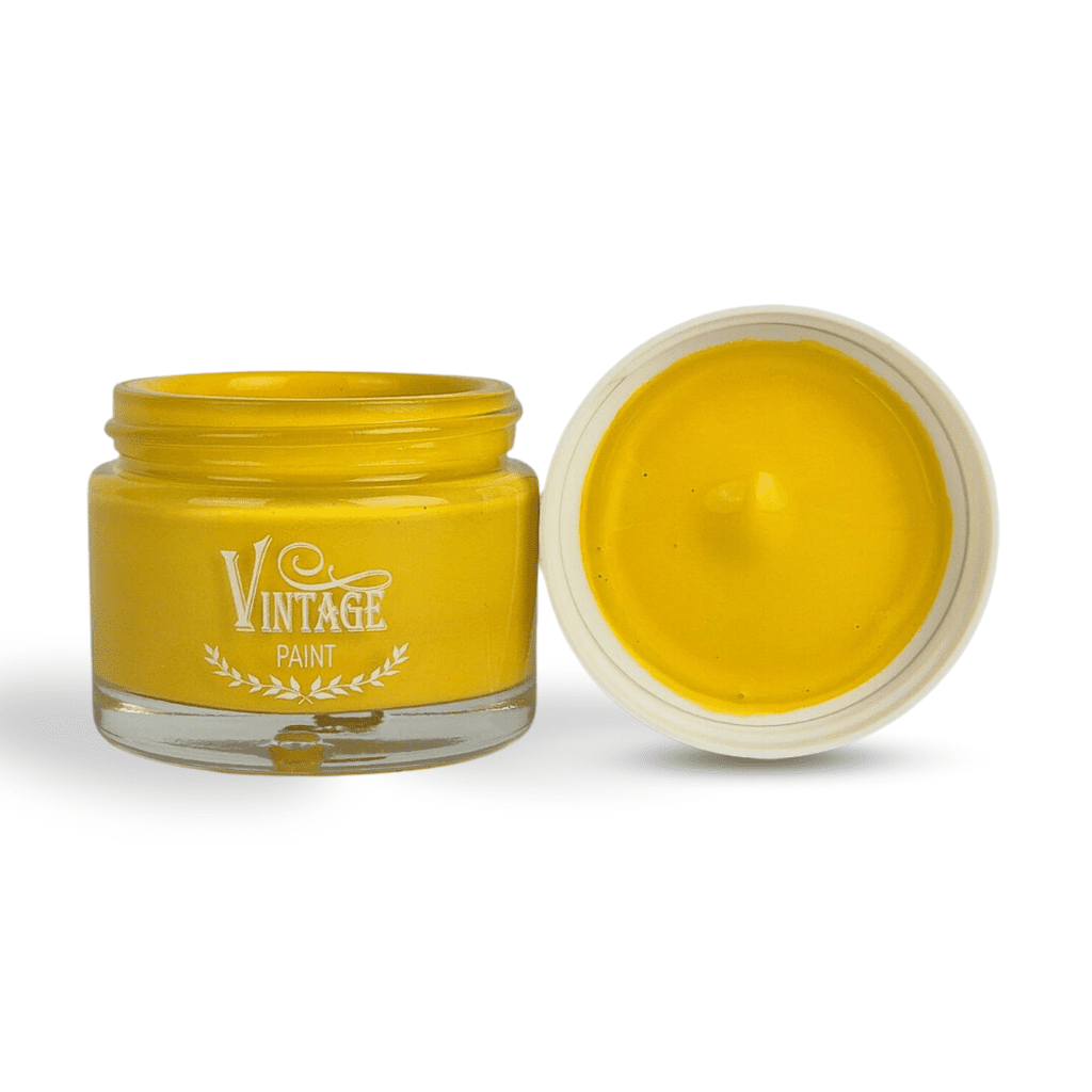 Peinture a la craie Vintage Paint couleur WARM YELLOW