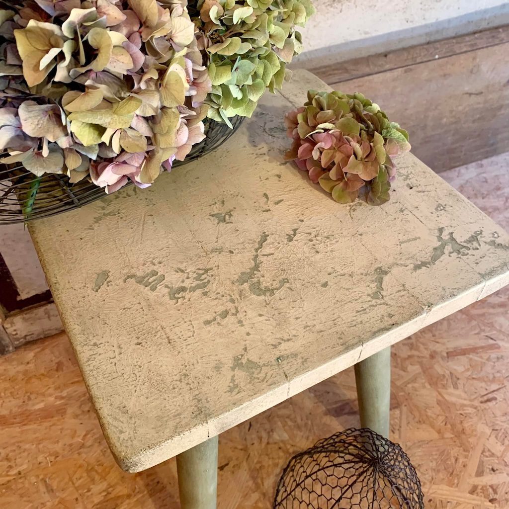 Poudre Esprit ecaille bord de mer plateau table 003