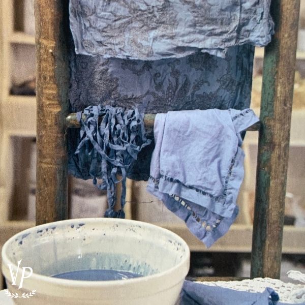 Teindre du tissu avec de la peinture Vintage Paint